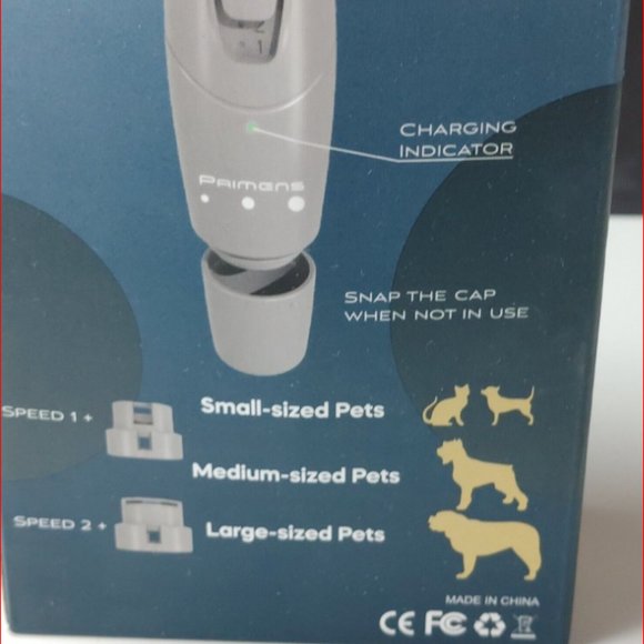 Primens CLAWMASTER Professional Pet Nall Grinder for Small to Lg Dogs & Cats NEW - Picture 4 of 6